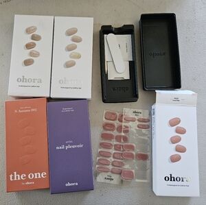 Ohora Nail Gel Set in Pink and Neutral Tones